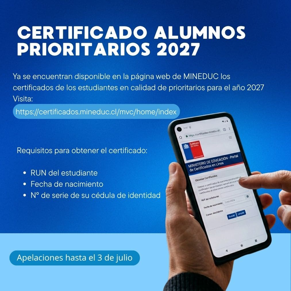 Resultados estudiantes prioritarios 2027