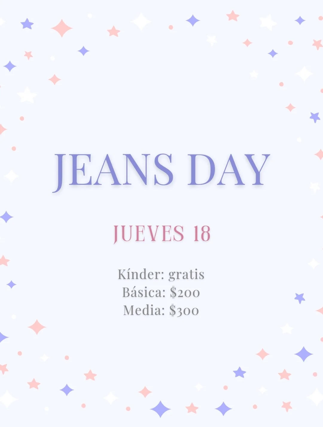 Jeans Day