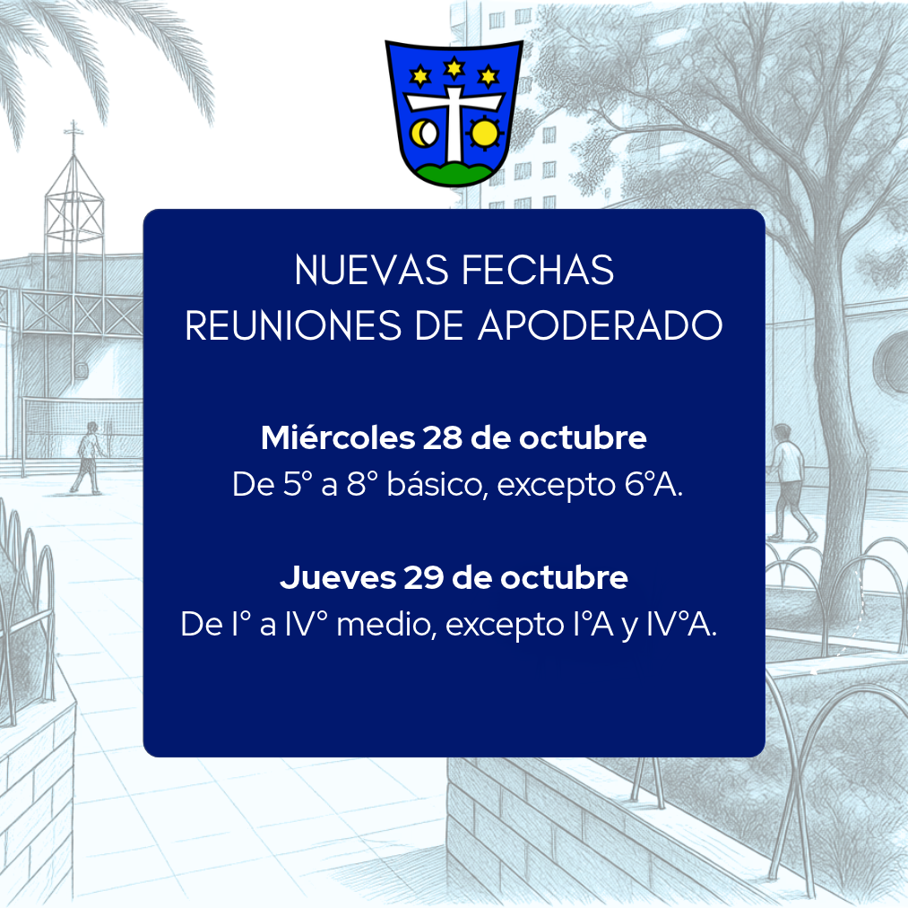 Cambio de fecha reuniones de apoderados